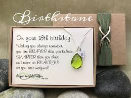 Daughter 18th Birthday Gift Ideas 18th Birthday Gift For Her Birthday Gift For 18th Birthday Gifts For Girls Gift For Daughter Gift For Niece Granddaughter August Peridot Gifts For 18th Birthday 18th Birthday Gifts