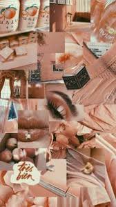  14 Ide Aesthetic Oren Kertas Dinding Dinding Gambar Poster Abstrak