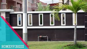 New Design 2017 30 Contemporary Wall Fence Ideas Youtube Con House Boundary Wall Design E Maxresdefault House Boun In 2020 House Wall Design Boundary Walls Wall Design