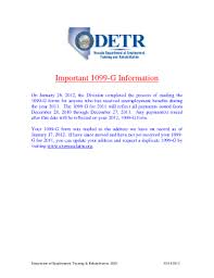 A 1099g is issued if you received $10 or more in gross unemployment insurance payments. 1099 G Nevada Unemployment Fill Online Printable Fillable Blank Pdffiller