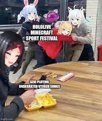 I am not a vtuber, but i may become one. Memes To Support Azki Hololive