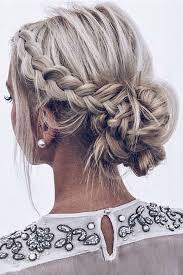 Inspiration For Wedding Updos For Short Hair Length Wedding Forward Short Hair Updo Braided Hairstyles Updo Wedding Hair And Makeup