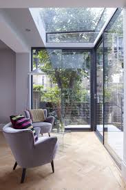 Check spelling or type a new query. Modern Glass Extension On A 5 Story London Townhouse Glass Wall Design Conservatory Interior Architecture Design