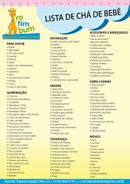 sugestao de lista para presentes no cha de bebe presentes de cha de bebe presentes para cha de bebe lista cha de bebe