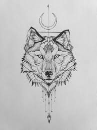 Tattoo Ideen Zeichnen Ideen Tattoo Tattooideen Zeichnen Bestgeometrictattoos Geometrisches Tattoo Wolf Tattoo Design Wolf Tattoos