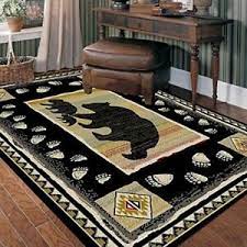 Your source for rugs online. Area Rug Black Bear Rustic Home Living Room Decor Cabin Lodge Gift2x3ft New Ebay
