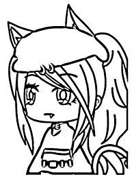 gacha life ~ пиар ваших каналов на ютубе по гача лайф. Drawings Wolf Gacha Life Coloring Pages Novocom Top