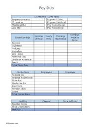 Use these free paycheck stub templates. Free Pay Stub Template Many Layouts Are Available
