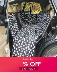Pet Car Rear Back Seat Protector Hammock Dog Seat Cover With Safety Net In 2020 Dog Seat Covers Pet Car Seat Protector