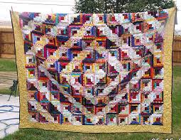 This is a very simple block, and a very popular one too. Photo Gallery And Layout Tips For Log Cabin Quilts