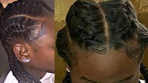 Hair accessories add an even more modern look to your braided hairstyle. Ghana Braids With Extensions On Twa Or Short Natural Hair Youtube