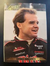 1993 Action Packed Kenny Wallace RC Rookie Driver Card #101