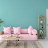 Low profile beds are great for making small bedrooms look like they are bigger than they really are. 1