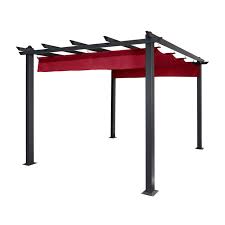 All by itself, a simple canopy can turn an empty space outside into a place. Aleko Diy Frame 9 X 9 Ft Aluminum Grape Trellis Pergola Outdoor Canopy Gazebo Ebay