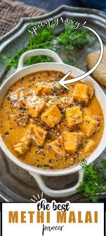 Best Methi Paneer Recipe Curry Recipes Indian Indian Food Recipes Recipes