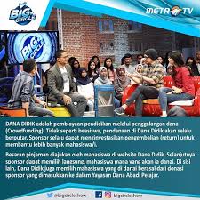 Pinjaman pelajar ditawarkan kepada pelajar kolej dan keluarga mereka untuk membantu menampung kos pendidikan tinggi. Pinjaman Dana Pribadi Individu 2018 Direktori