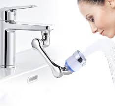 Rhyhorn Faucet Aerator,1080° Wide Angle Dual Function Spray Aerator for  Kitchen Faucet, Mounted Bathroom Faucet for Face Washing, Gargling and  Flushing, Polished Chrome : Amazon.in: Home Improvement