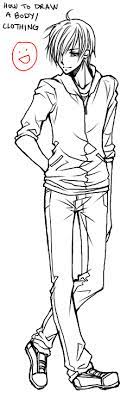 Image of shirts drawing anime male transparent png clipart free. Anime Tutorial Body Clothing Boy By Ember Snow On Deviantart