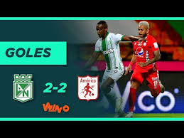 Ya se conocen las alineaciones para este partido. Atletico Nacional Vs America De Cali Resumen Goles Videos Por La Liga Betplay Atletico Nacional Consiguio Empate Agonico Ante America De Cali Por La Liga Betplay Deporte Total El Comercio Peru
