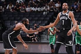 Tatum erupts for 50 pts in win vs. Big Three Goes For 82 Points In Nets Playoff Debut As Brooklyn Takes Game 1 104 93 Netsdaily