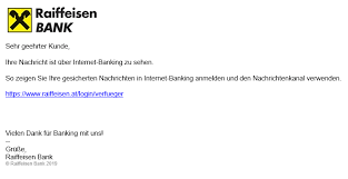 The process of creating a successful email phishing campaign is very methodical, and most of the time and effort goes up front into the planning phase. Watchlist Internet Aufgepasst Es Kursieren Gefahrliche Raiffeisen Phishing Mails