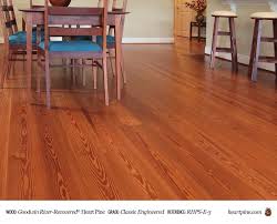 Heart of pine specialist logo. Antique River Recovered Heart Pine Wood Flooring