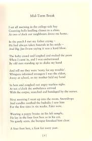 Seamus Heaney Mid Term Break Seamus Heaney Pretty Words Poetry Quotes