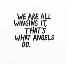 Wing It Quote By Amberibarreche Angel Quotes Wing Quotes Wings Quotes