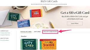 Barnes and noble online gift card. How To Check A Barnes Noble Gift Card Balance In 3 Ways