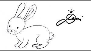 Hase Haschen Kaninchen Malen Zeichnen Lernen How To Draw A Rabbit Bunny For Children Youtube