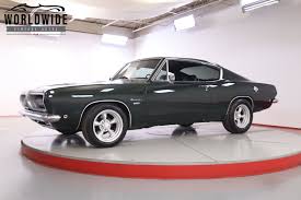 Image result for Black 1968 Barracuda
