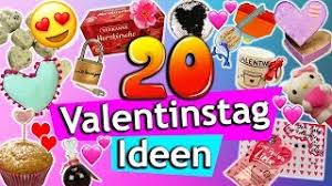 20 VALENTINSTAG DIY Ideen | einfach, günstig & süß | Geschenke für  Verliebte, für Freund & Freundin - YouTube