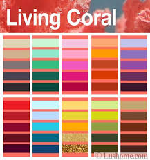 Using the color coral in a room instantly adds warmth, energy and vibrance to the decor. Modern Coral Pink Color Schemes Ready To Use Color Combinations For Room Decorating