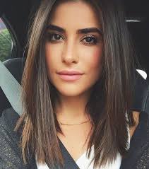 orta uzun sac modeli frisuren glatte haare schone frisuren fur schulterlange haare kurzes glattes haar