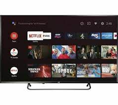 Jvc Lt 50ca890 Android Tv 50 Smart 4k Ultra Hd Hdr Led Tv With Google Assistant In 2021 Led Tv Jvc Android Tv