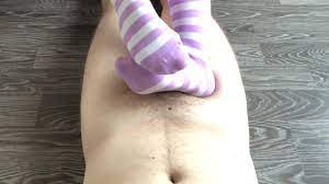 student girl footjob & sockjob with knee socks and cum - Free Porn Videos -  YouPorn
