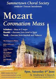 Please use the search above if you cannot find the record you require. Schubert Mozart Handel And Verdi Summertown Choral Society