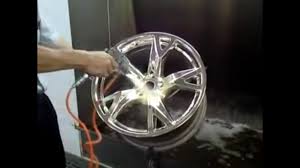 Tsb Chrome Spray Alufelgen Lackierung Youtube