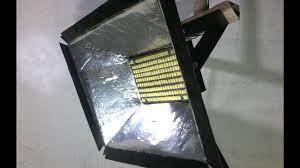 Lampu sorot led adalah lampu dengan lumen cahaya sangat tinggi di banding dengan lampu biasa yang menghasilkan kuat cahaya 5 kali lebih terang daripada jenis lampu biasa. Cara Membuat Lampu Sorot Led How To Make Led Flood Light Youtube