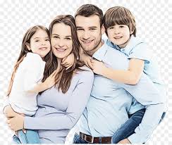 Happy Family Cartoon