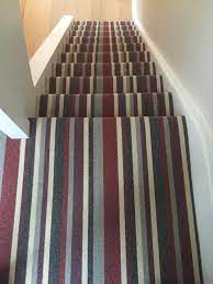 Snazzy Striped Stair Carpet Carpet Stairs Stairway Carpet Carpet