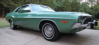 1974 Dodge Challenger In Original Frost Green Metallic Challenger Dodge Challenger Mopar