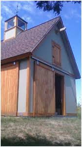 This gambrel design is great for storage or the garden. Free Backyard Mini Barn Plans