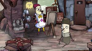 To make use of the inner eye potion, drink it then open a document. The Inner World 2 Das Deutsche 2d Adventure Im Test