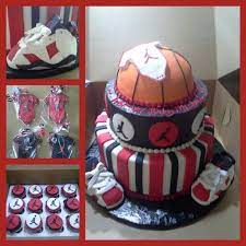 Jordan Baby Shower Cake Jordan Baby Shower Baby Shower Birthday Baby Shower Fun