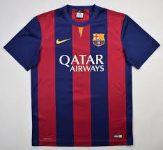 Barcelona fc jersey 2014 ✅. 2014 15 Fc Barcelona Shirt M Football Soccer European Clubs Spanish Clubs Fc Barcelona Classic Shirts Com