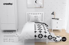 Kids Bedding Mockup Set Bedroom Bedroom Sets Kids Bedding Mockup