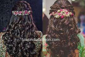 Top 10 South Indian Bridal Hairstyles For Weddings Engagement Etc Wedding Reception Hairstyles Reception Hairstyles Bridal Hairstyle Indian Wedding