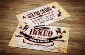 A business card not only allows you to make a personal connection when you meet someone for so in this post i have collected 18 creative, inspiring and truly unique tattoo business cards that stretch. Tattoo Business Card Template 17 Psd Ai Eps Format Download