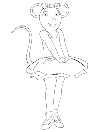 Angelina ballerina coloring pages are a fun way for kids of all ages to develop creativity, focus, motor skills and color recognition. Angelina Ballerina Ballerina Coloring Pages Angelina Ballerina Dance Coloring Pages
